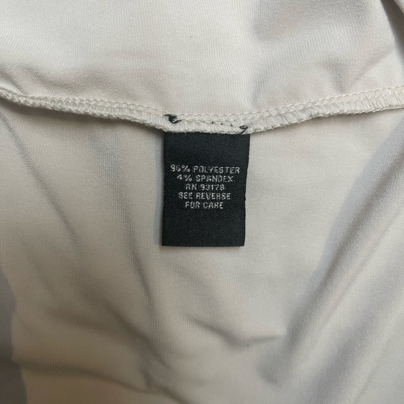 NWT-Catherine Malandrino Ivory Cowl Top - Picture 6 of 6